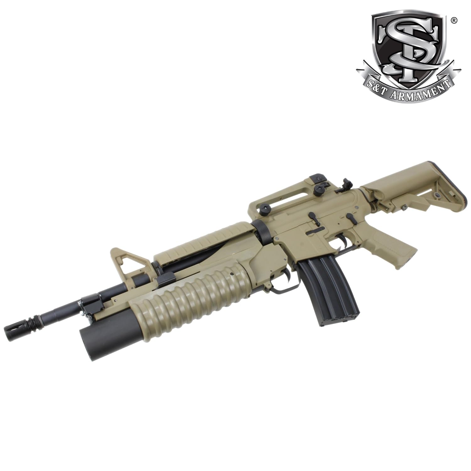 Amazon.co.jp: S&T M4A1 スポーツライン電動ガン with M203 グレネード